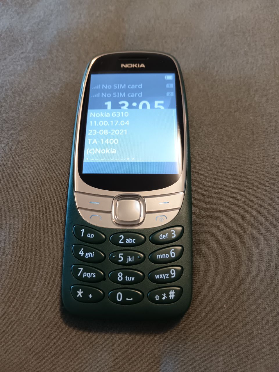 Nokia 6310 vihreä