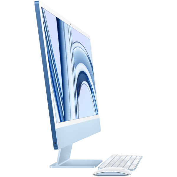 Apple iMac 24" M3 256 Gt, Sininen, 8-ytiminen