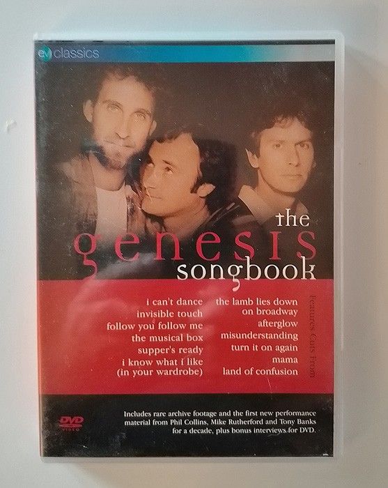 Genesis songbook dvd