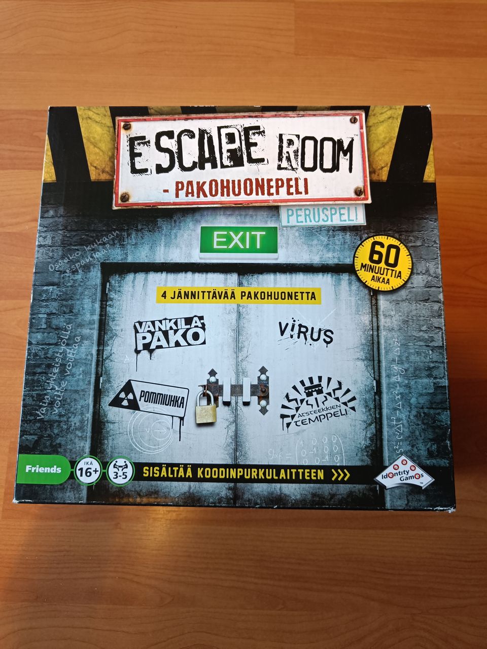 Escape room pakohuonepeli