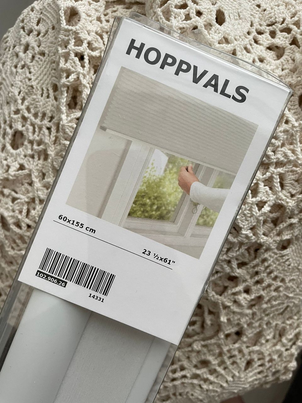 Hoppvals rullaverho