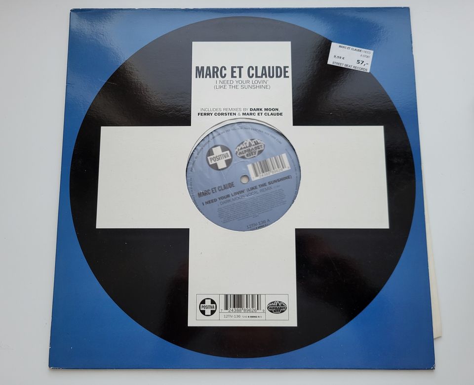 Marc Et Claude - I Need Your Lovin` (Vinyyli)