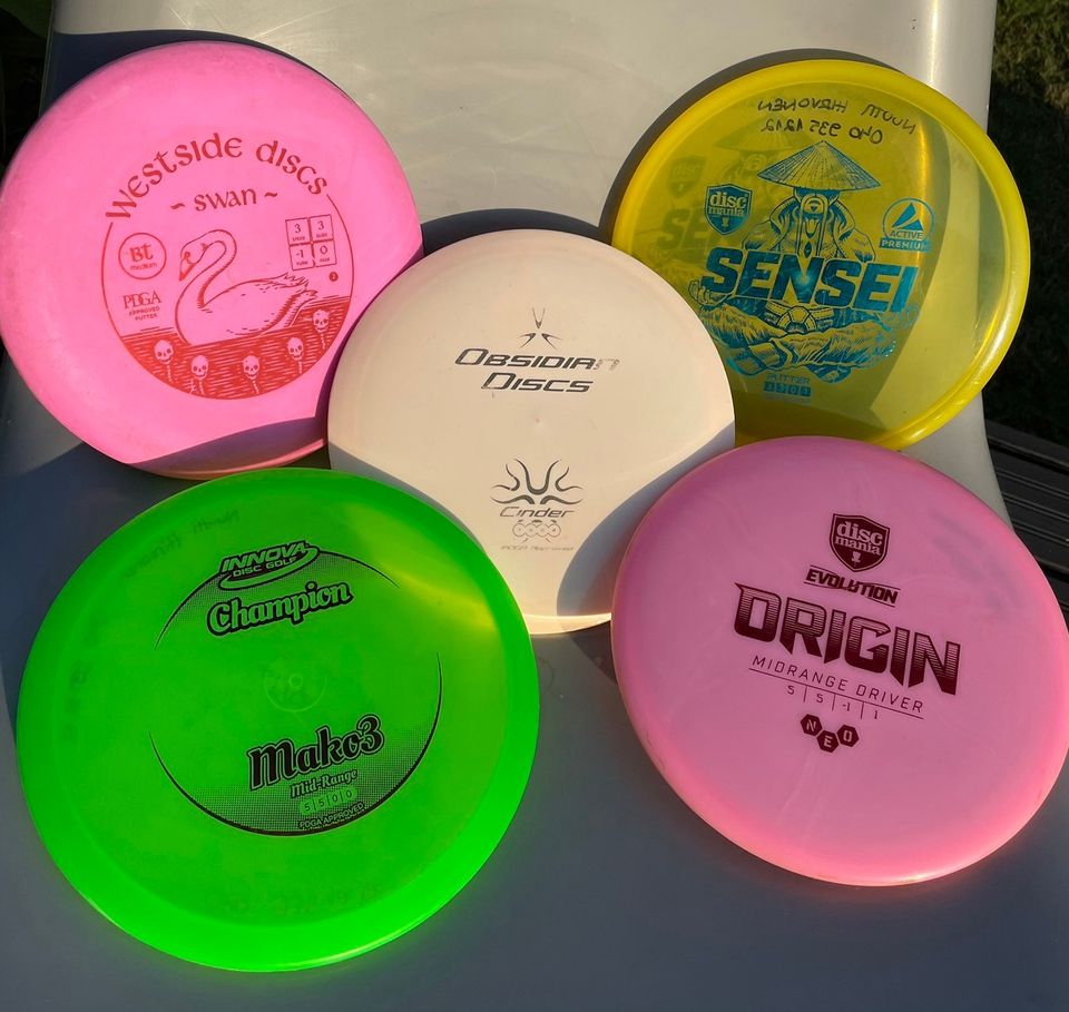 Frisbeegolf kiekot