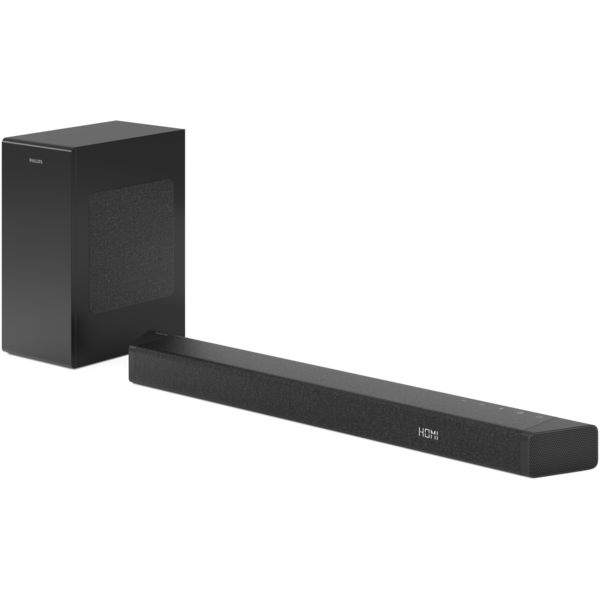 Philips TAB7908 5.1.2 -soundbar-kaiutin, Musta