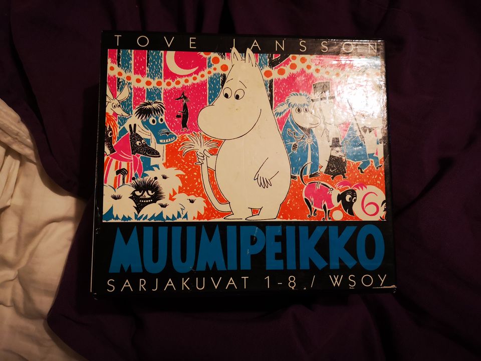 Muumipeikko sarjakuvat 1 - 8, 90-luvun painos