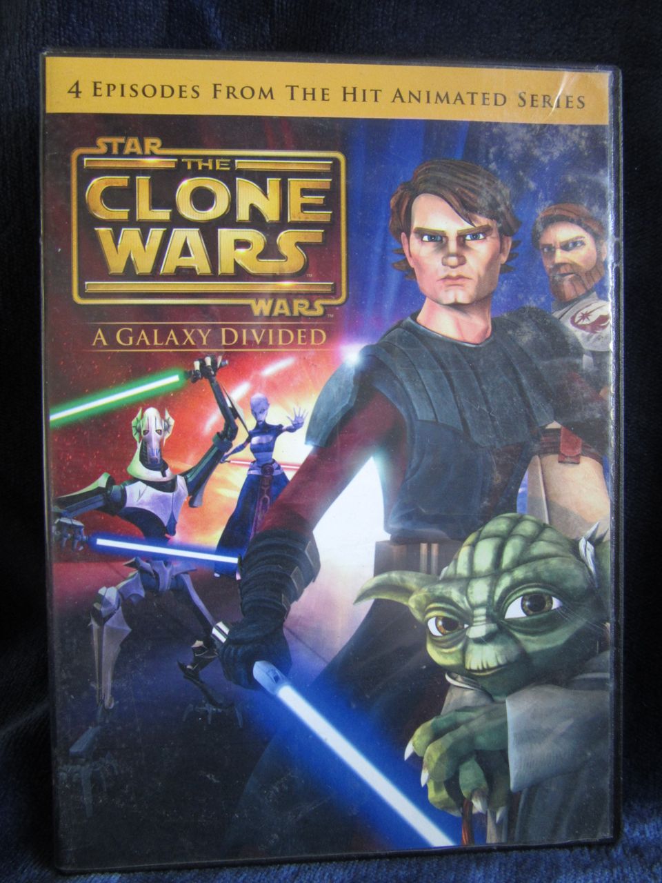 Clone Wars - A Galaxy divided dvd