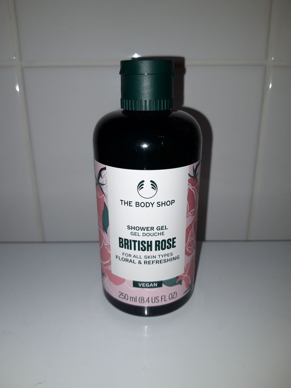 The Body Shop British Rose suihkugeeli 250 ml (käyttämätön)