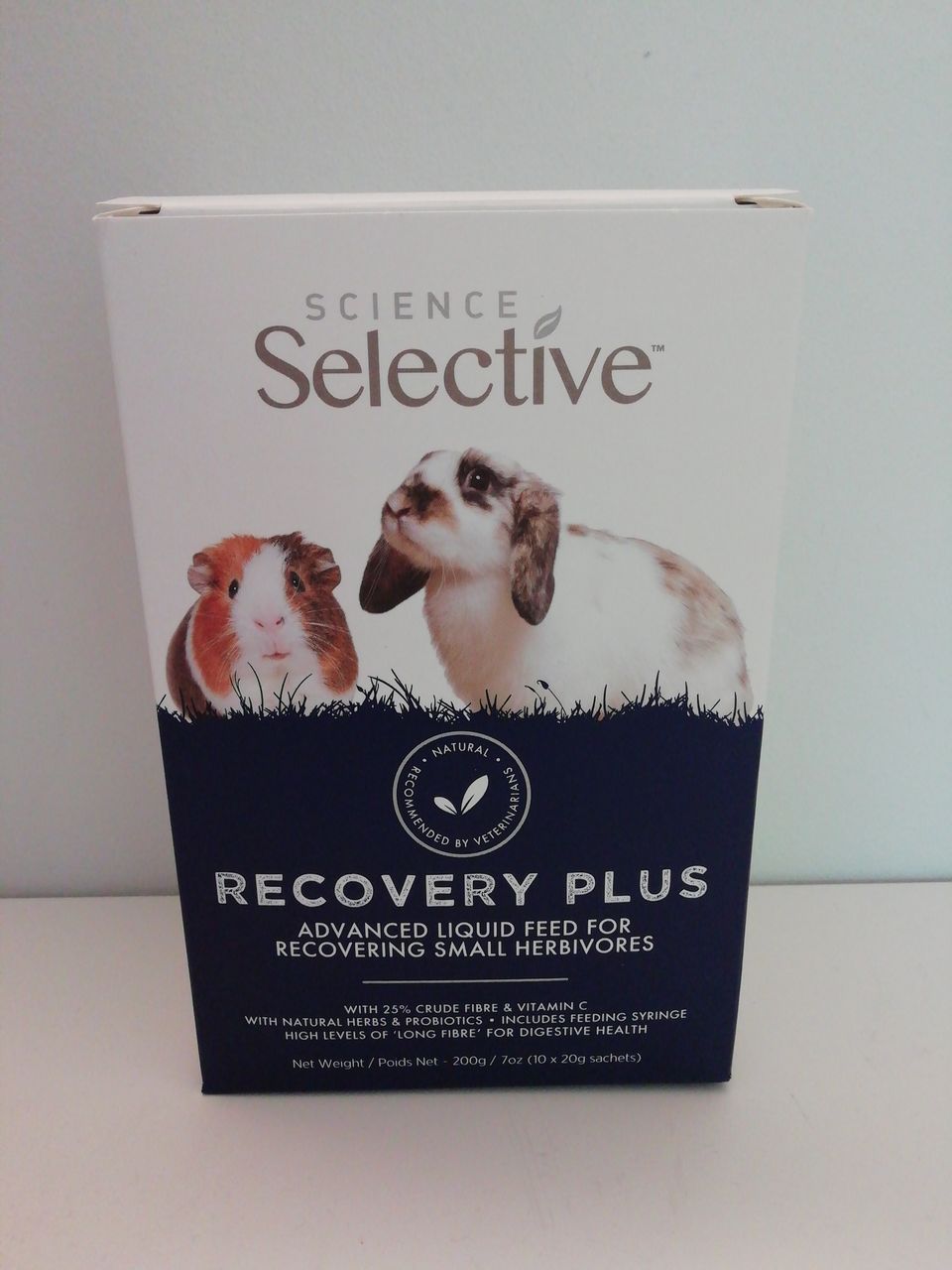 Science Selective Recovery Plus ravinto sairaille ja toipuville pieneläimille