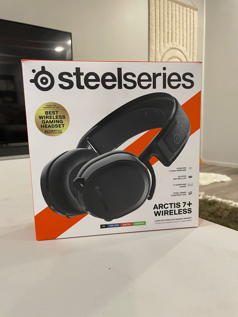 Pelikuulokkeet Steelseries Arctis 7+ Wireless