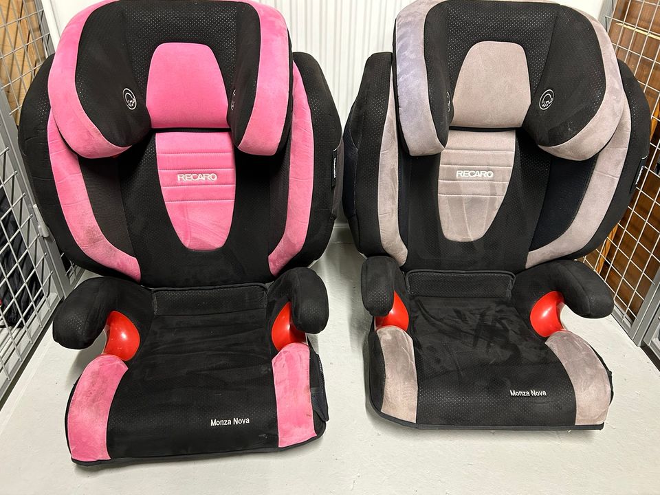 2kpl Recaro Monza Nova isofix-turvaistuin