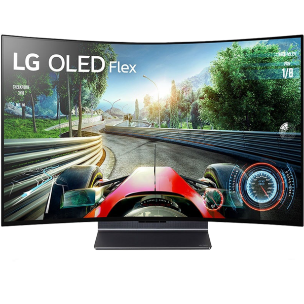 LG 42" 4K OLED Flex (2022), Musta