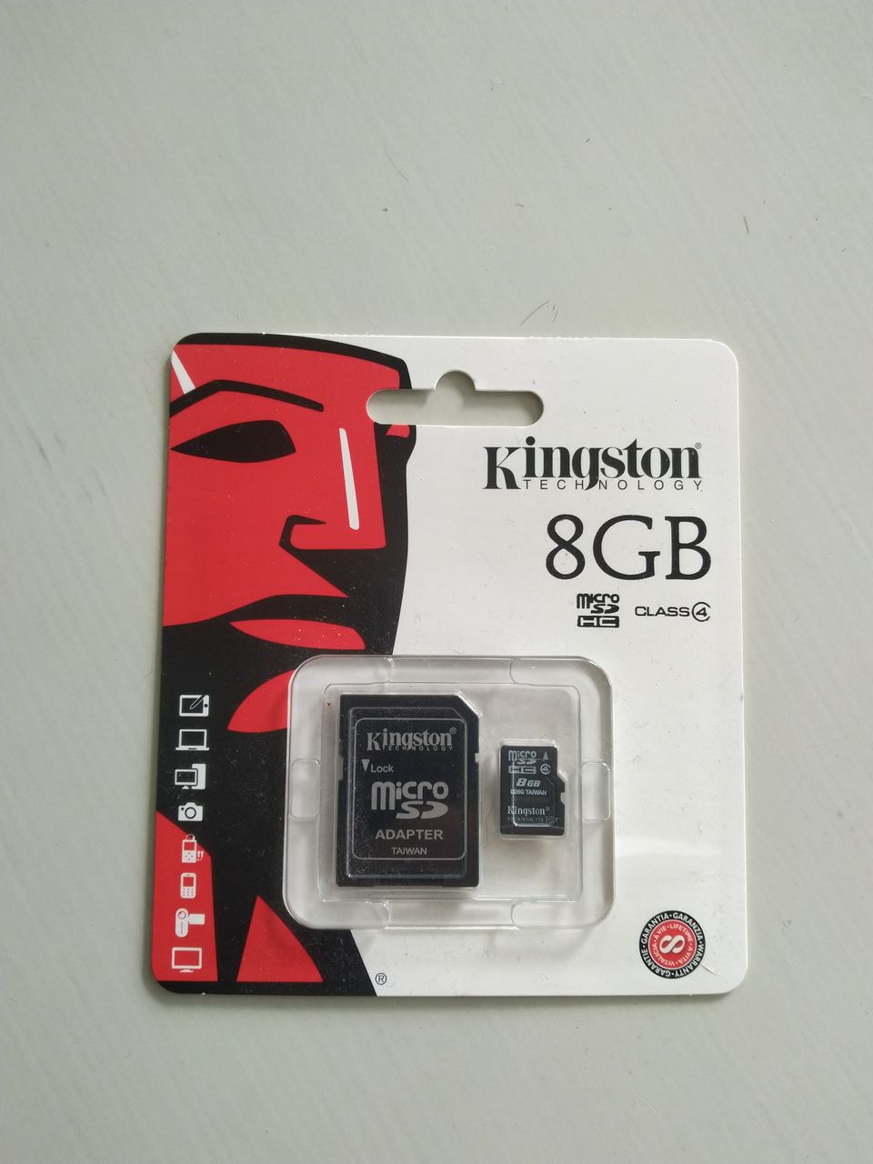 Kingston muistikortit 8GB