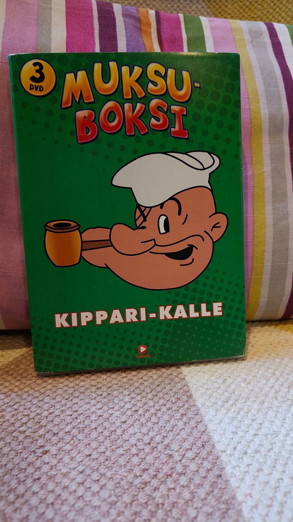 Muksu boksi Kippari-kalle 3DVD