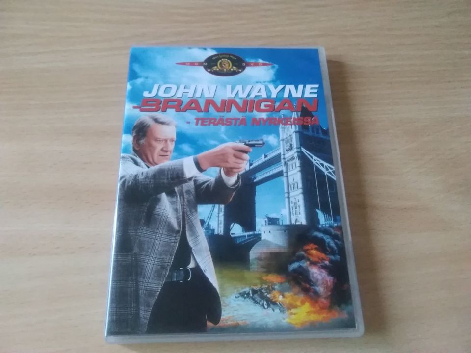 Brannigan terästä nyrkeissä dvd John Wayne