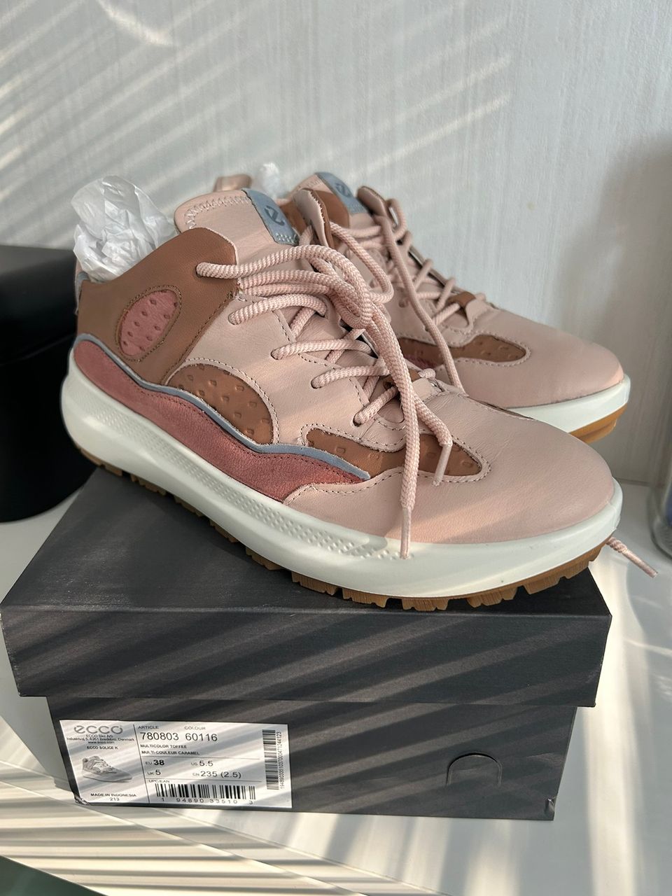 Ecco sneakerit multicolor toffee