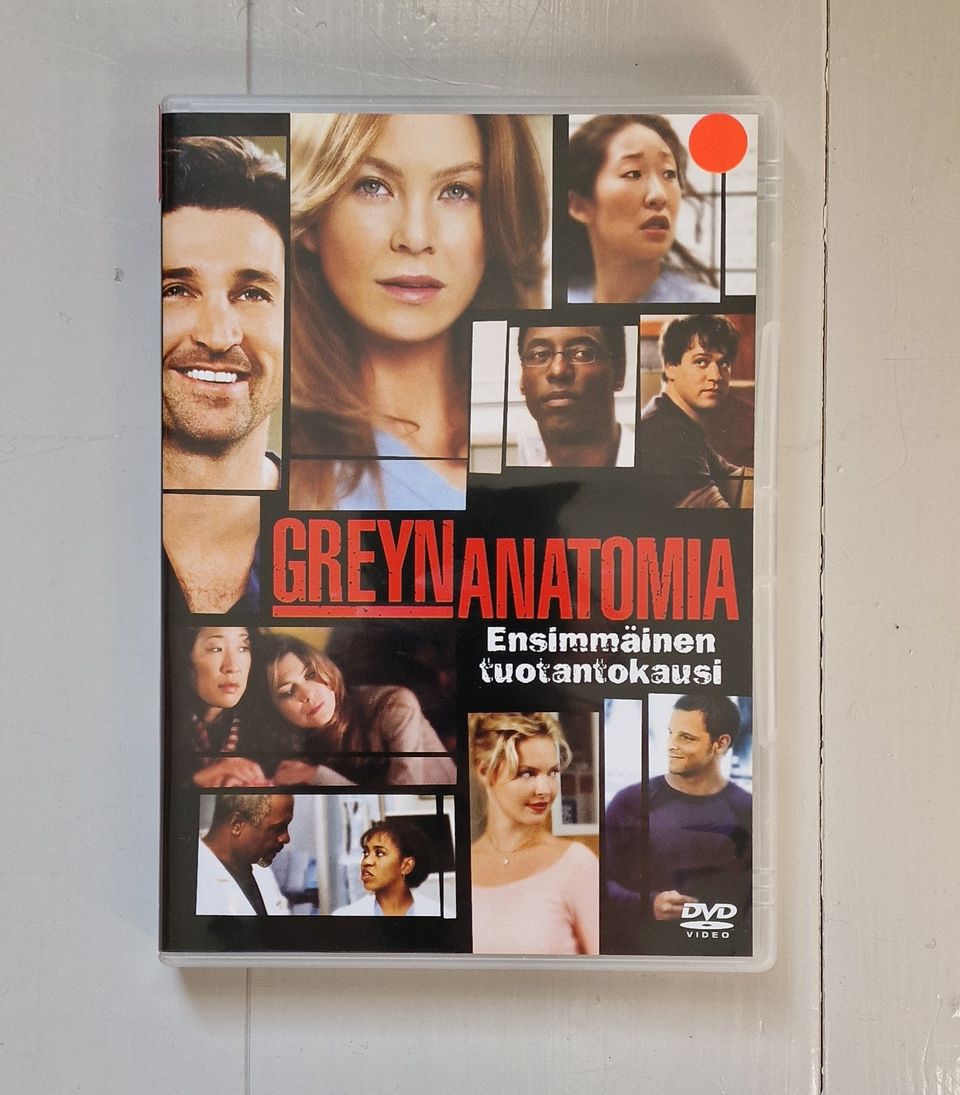 Greyn Anatomia (ensimmäinen tuotantokausi) DVD