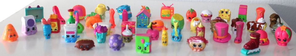 Shopkins hahmoja 45 kpl yhteensä erilaista