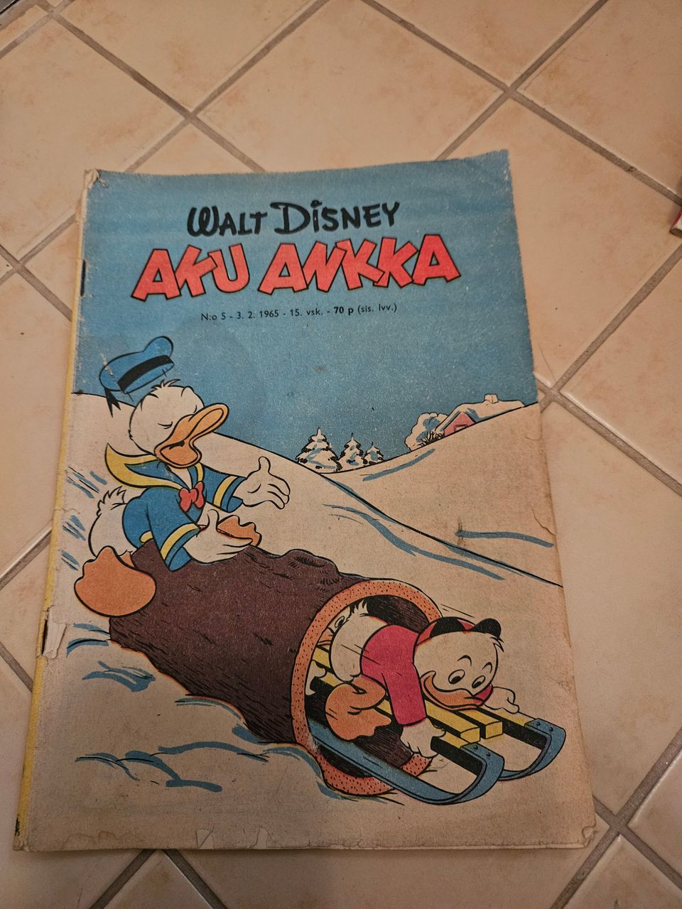 Aku Ankka 1965, 1969