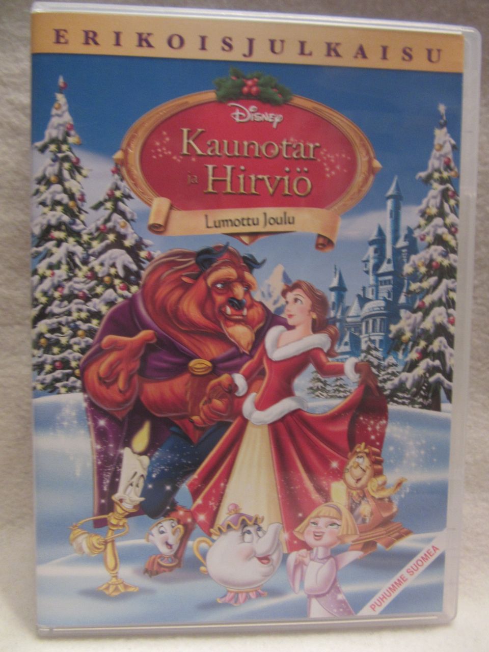 Kaunotar ja Hirviö Lumottu joulu dvd