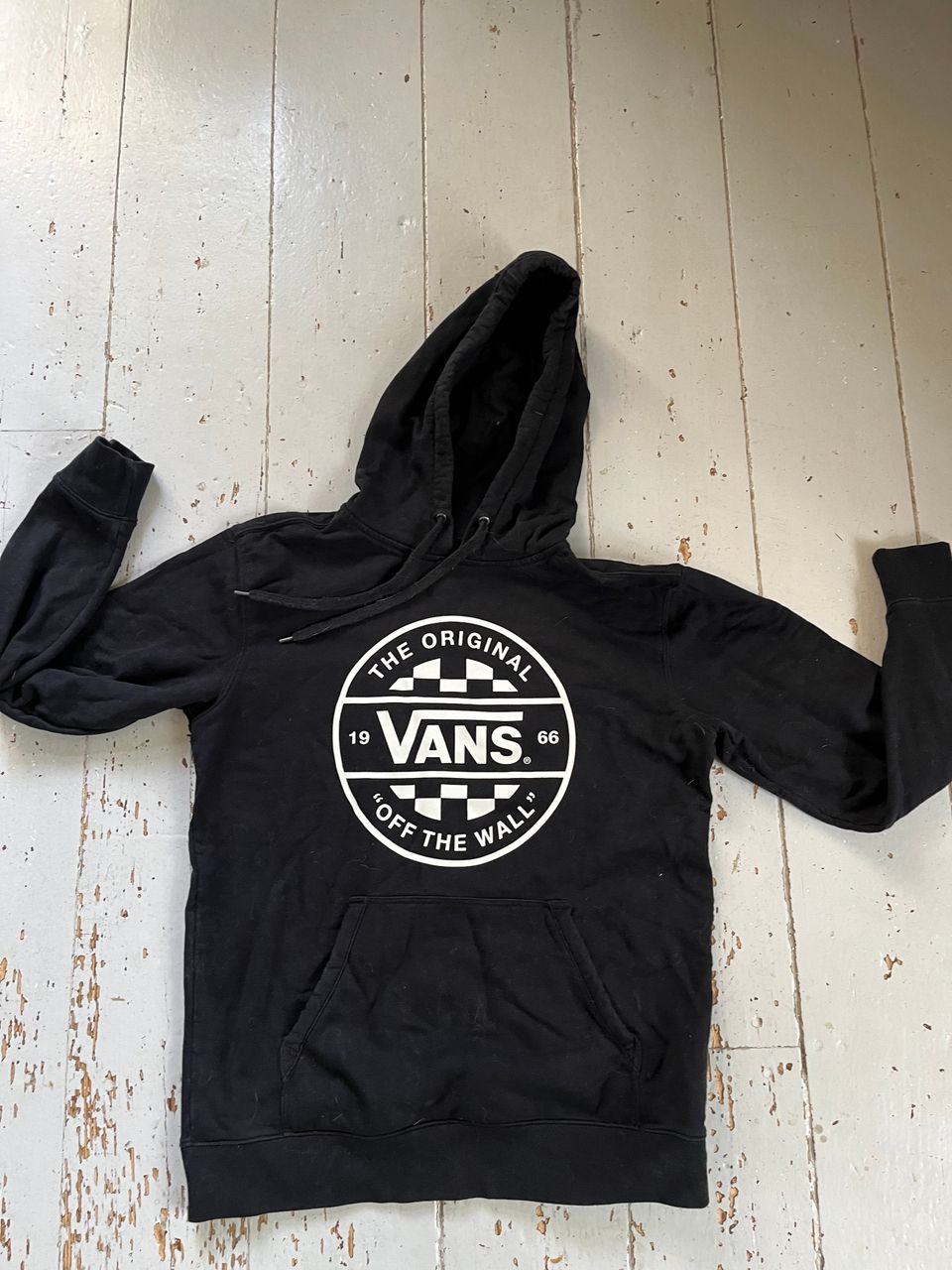 Vans musta huppari koko S