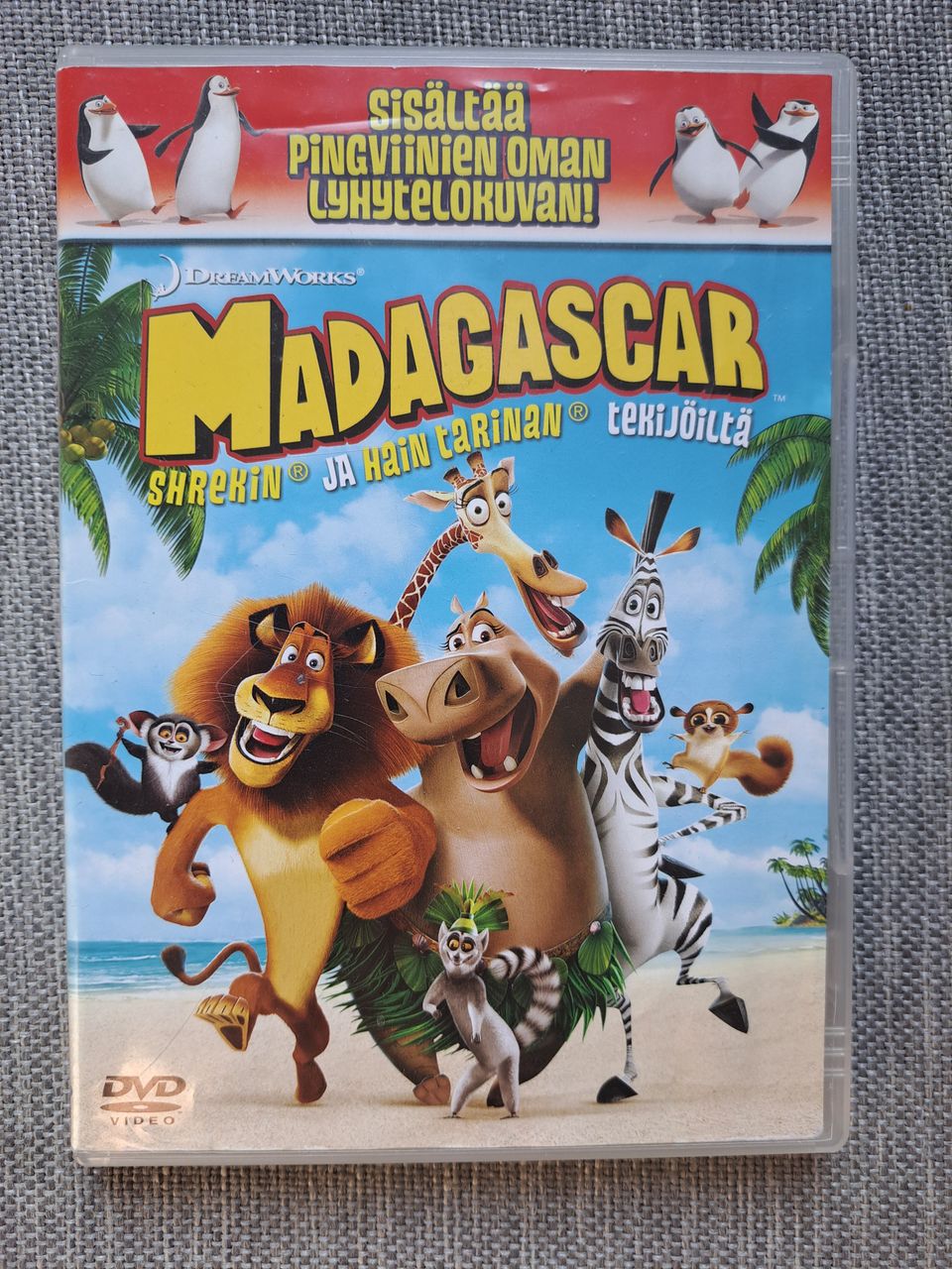 Madagascar dvd