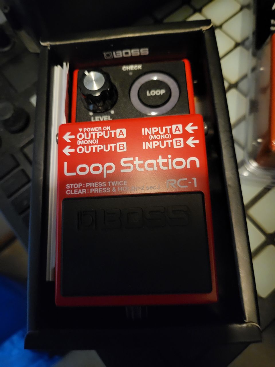 Boss RC1 Loop Station pedal