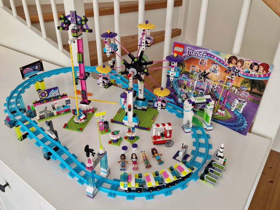 Lego Frinends Amusement Park Roller Coaster