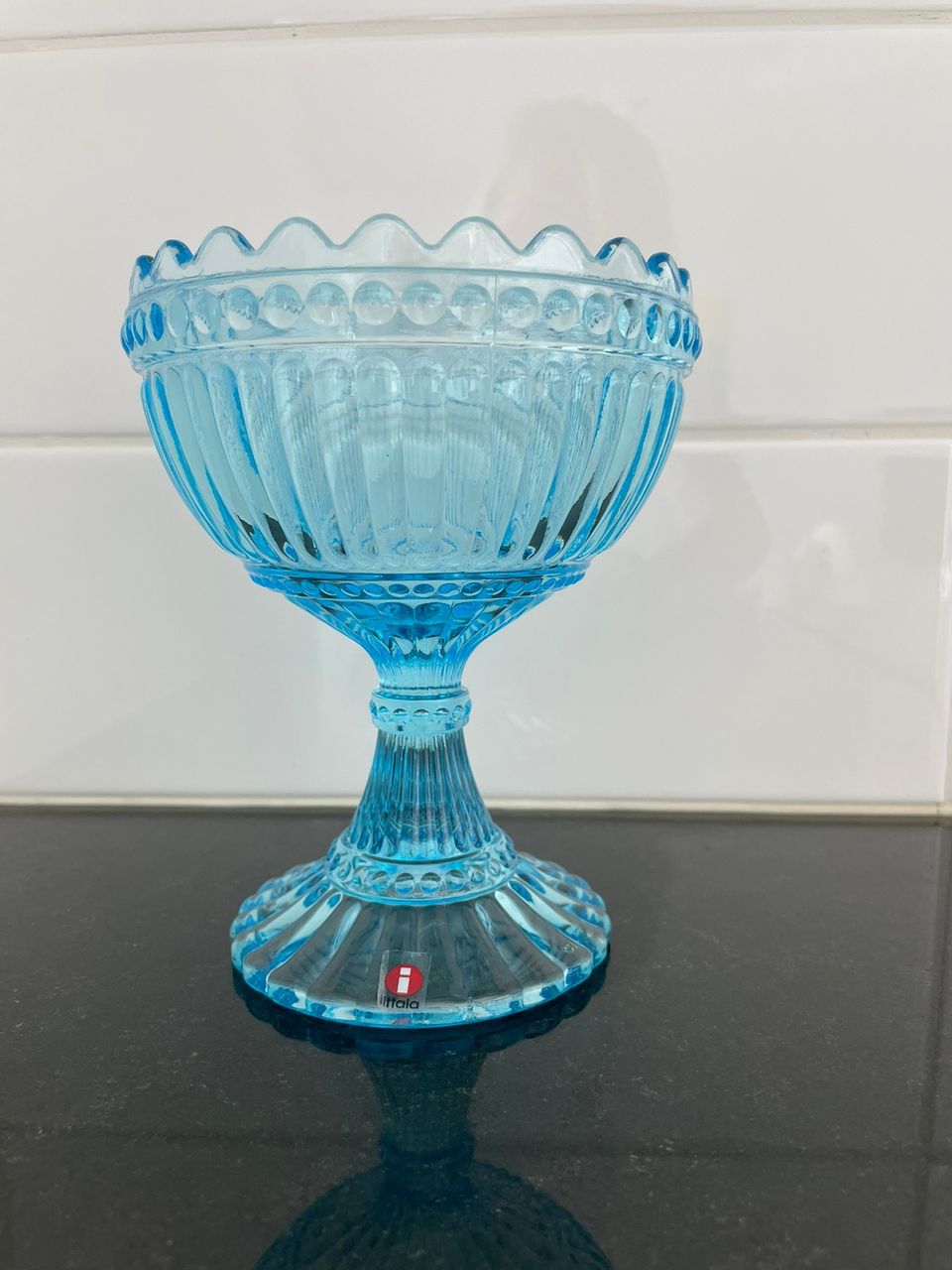 Iittala Mariskooli malja 155 mm sininen