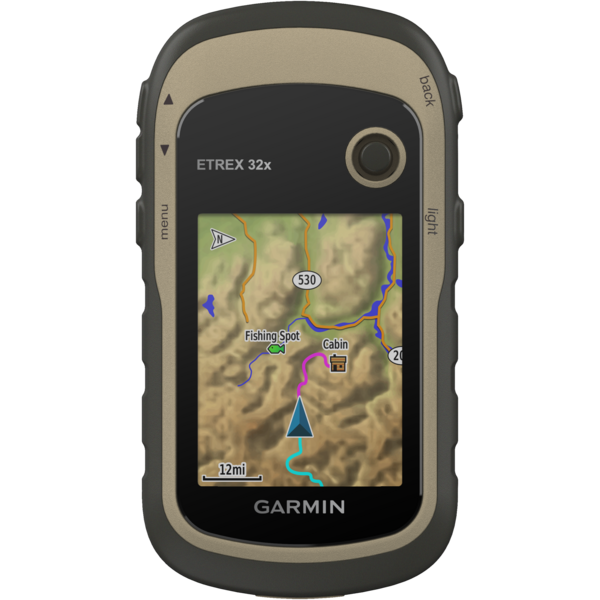 Garmin eTrex 32X -GPS-käsilaite, Musta