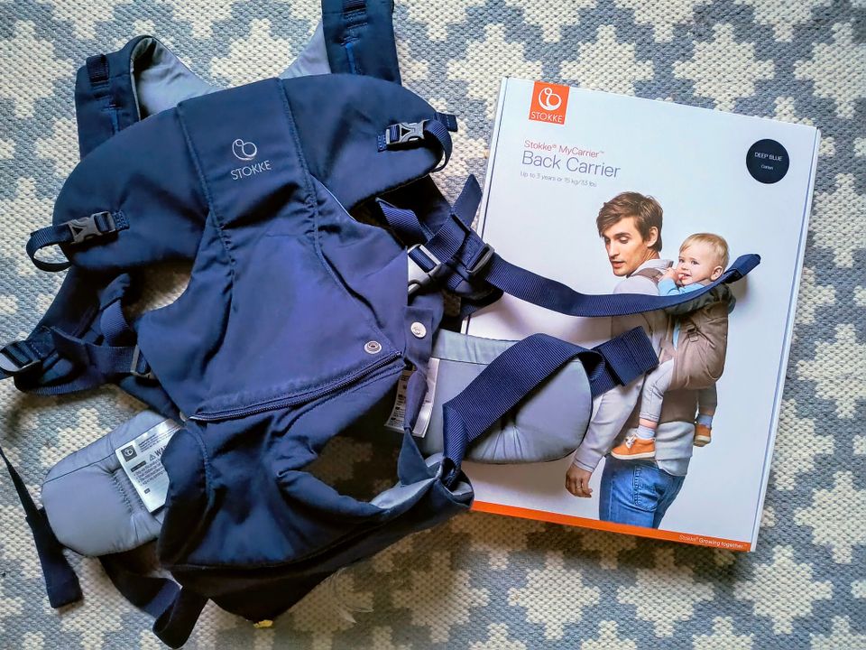 Stokke MyCarrier kantoreppu, Front & Back