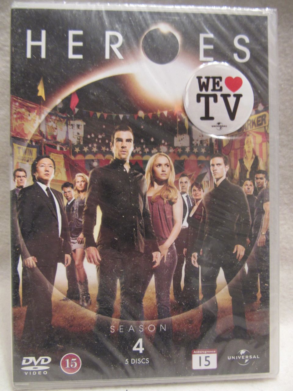 Heroes kausi 4 dvd uusi