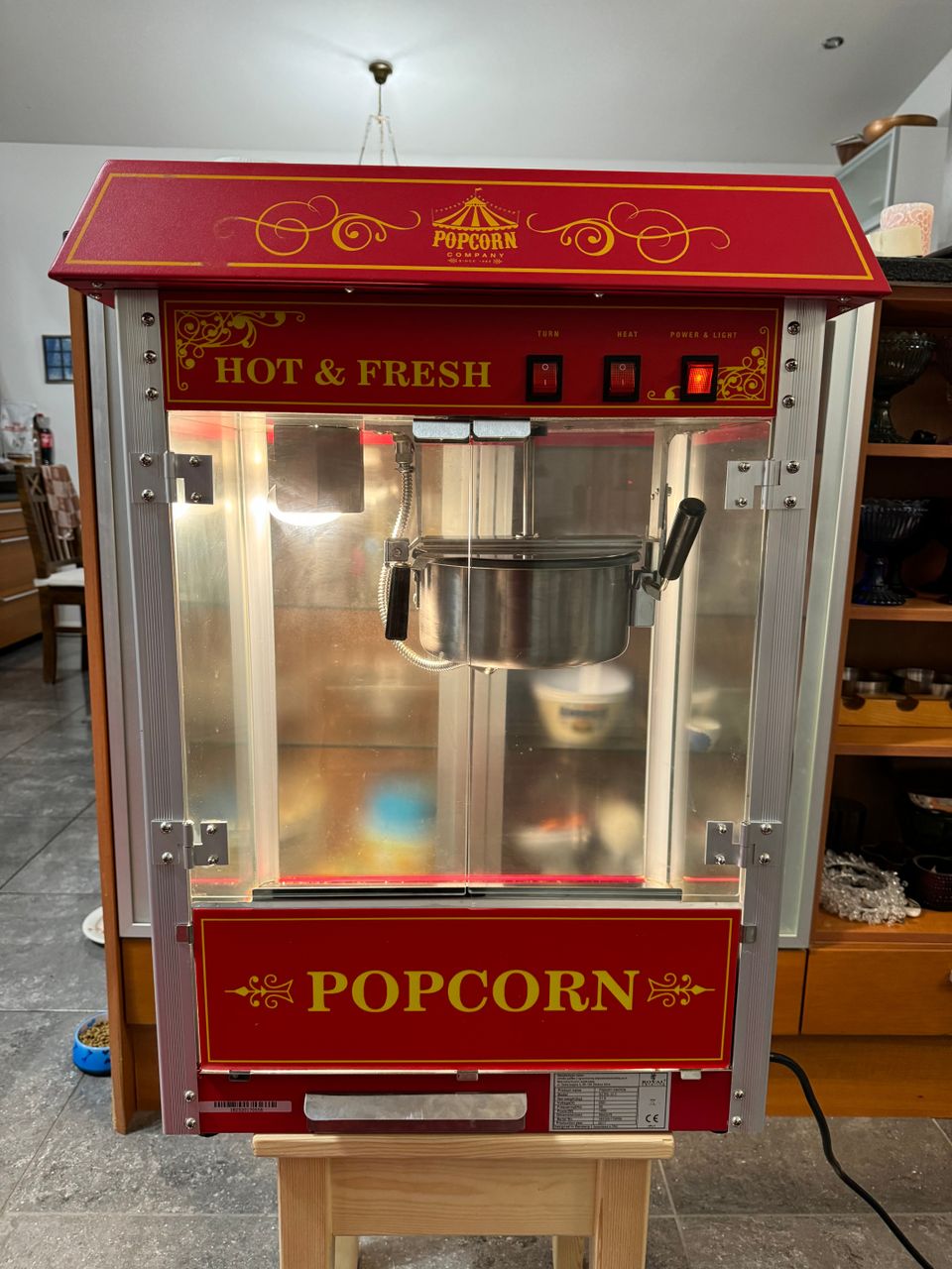 Popcorn kone Royal Catering RCPW-16.3