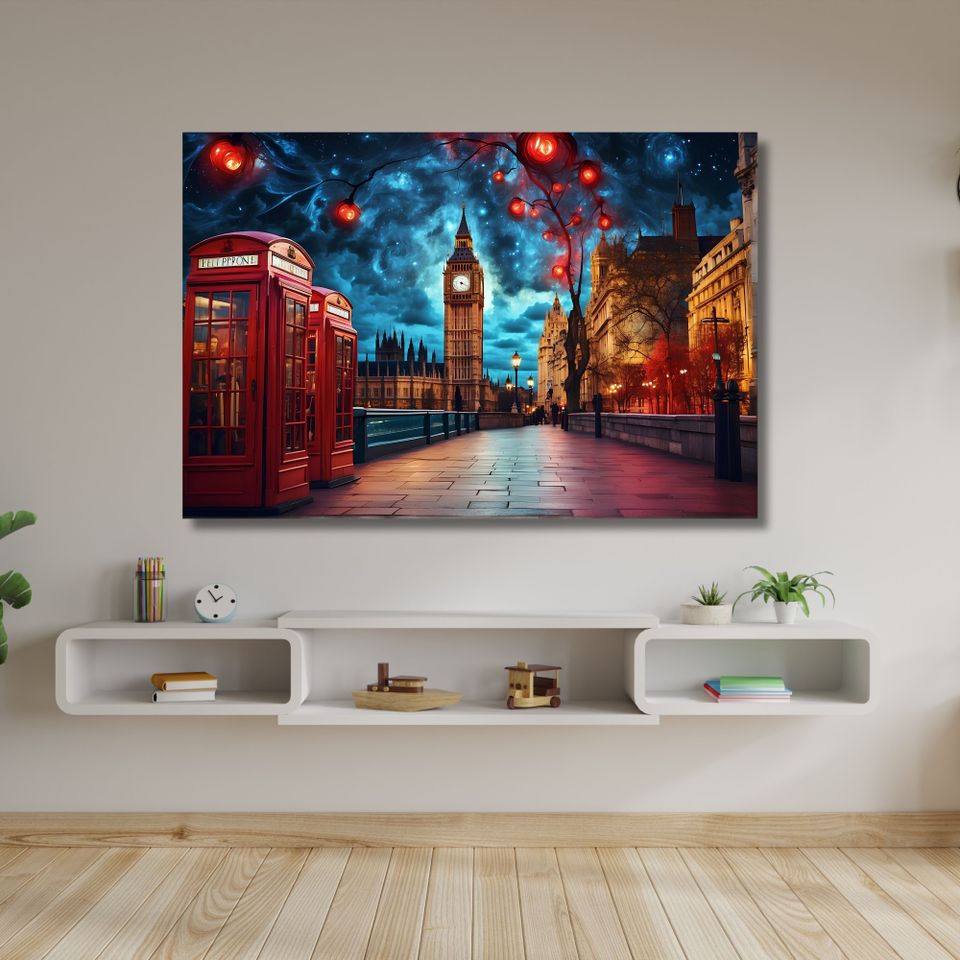 Uusi "Tardis" Canvas Taulu