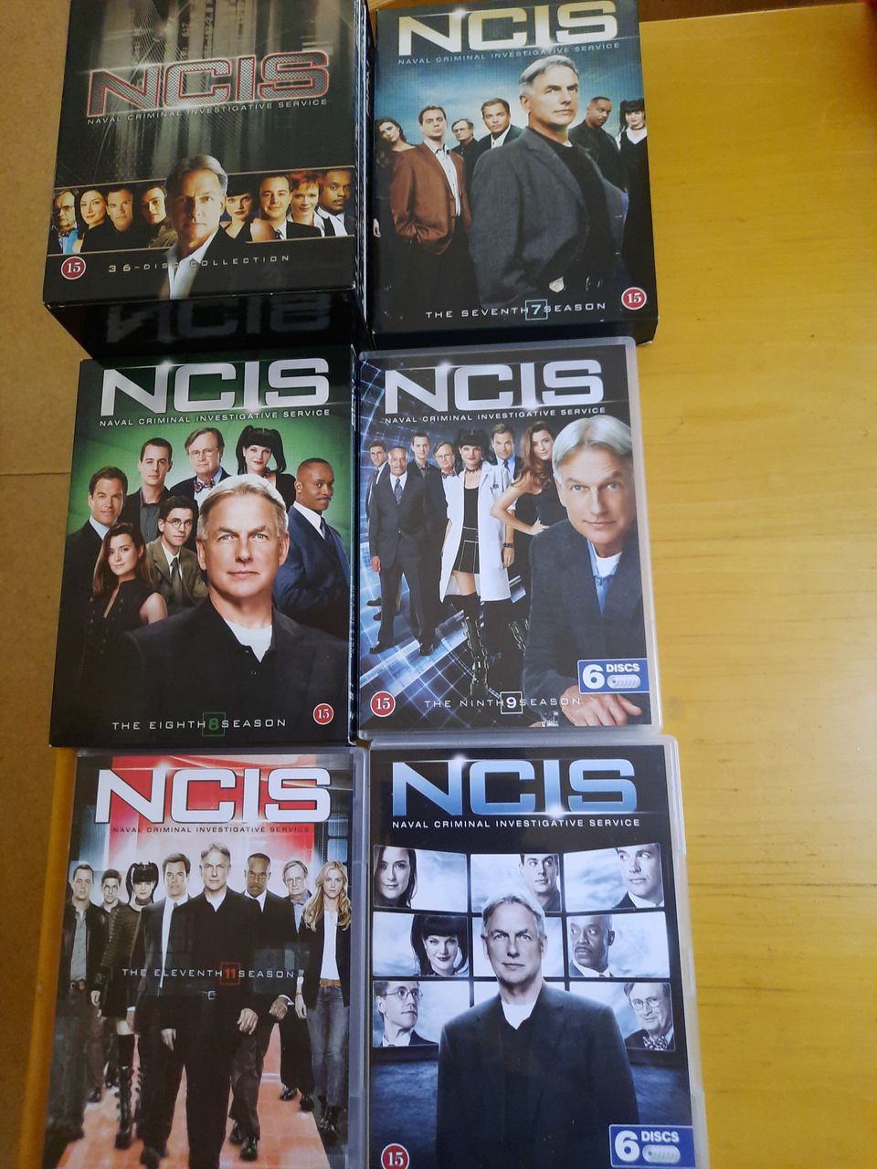 NCIS rikostutkijat 1-11 kaudet, dvd