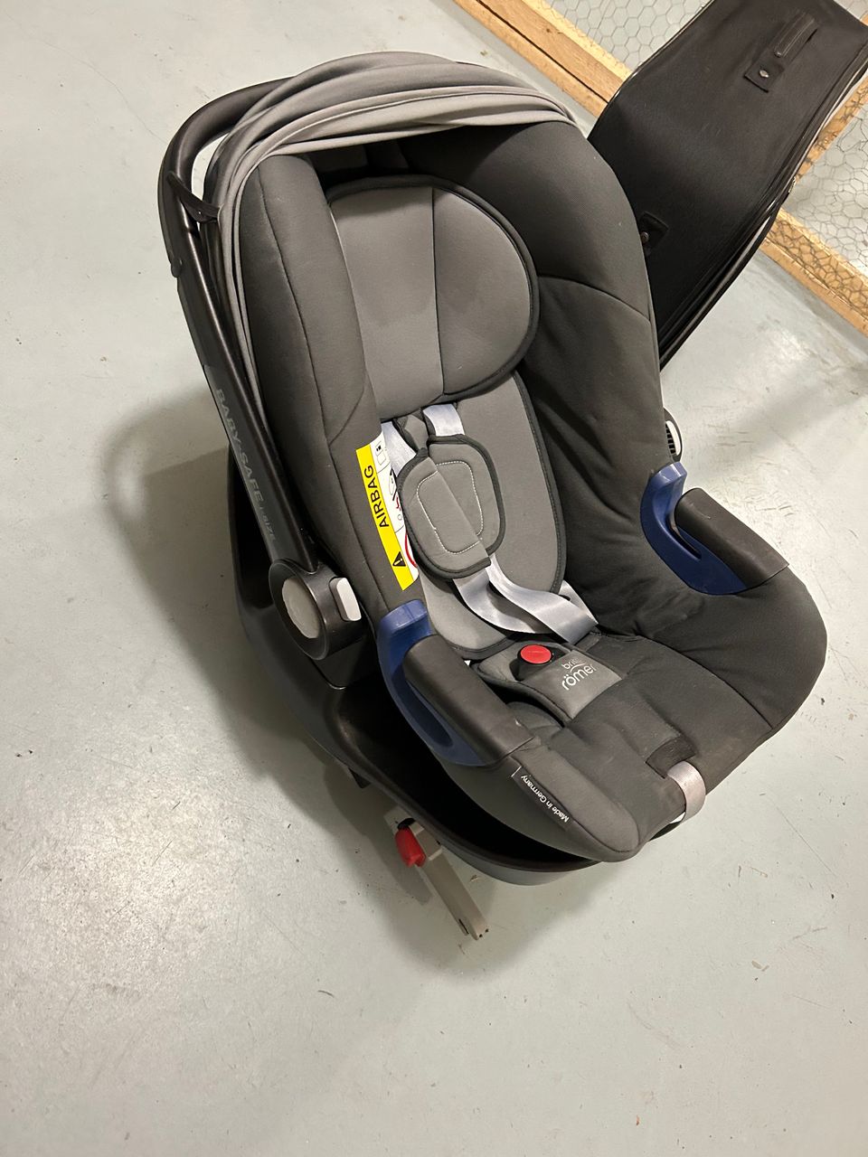 Britax Römer kaukalo + telakka