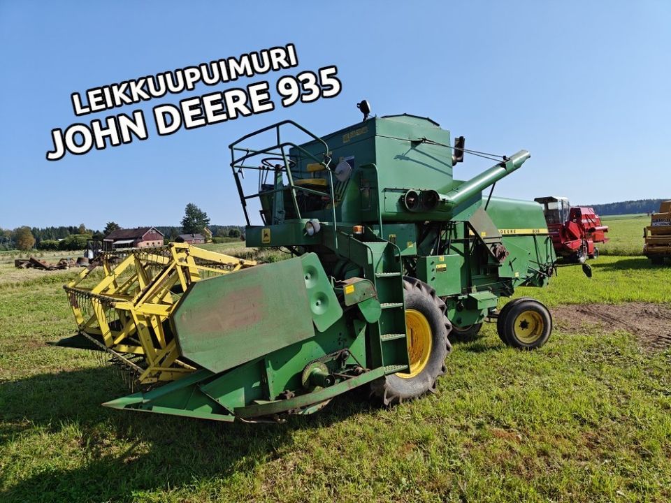 John Deere 935 leikkuupuimuri - VIDEO