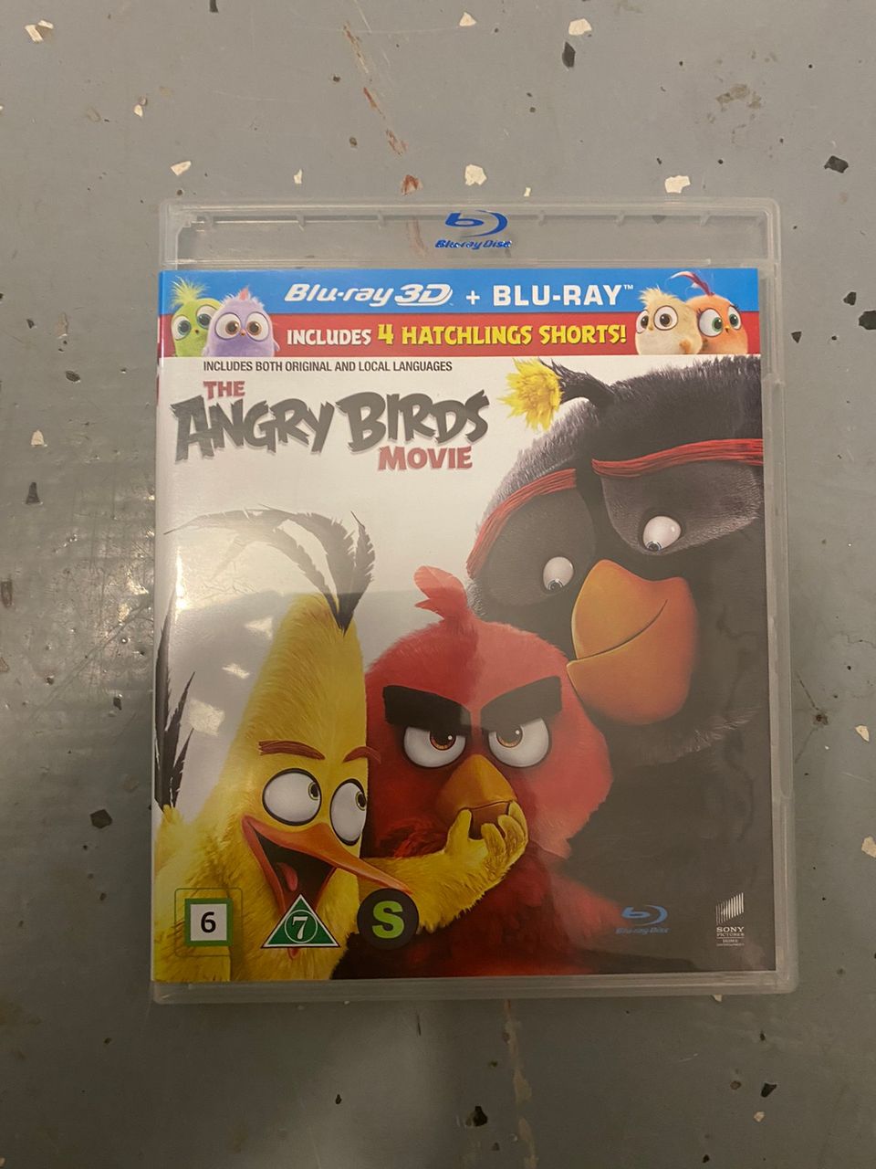 Angry birds 3D blu ray