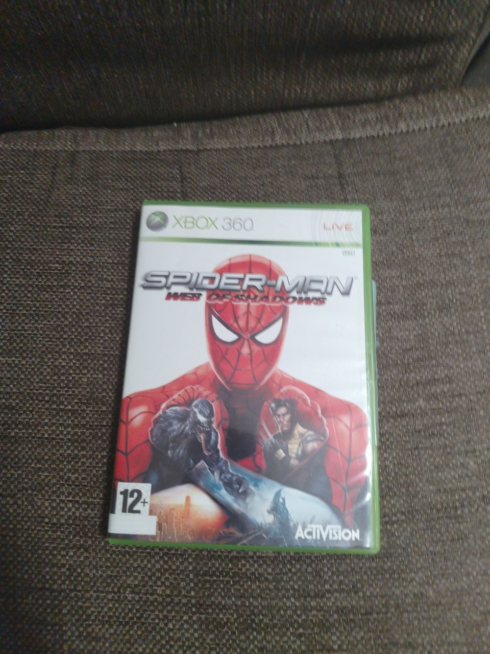 Spider-man web of shadows xbox360 Cib