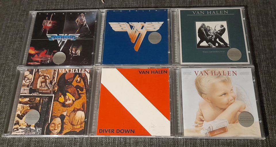 VAN HALEN 6 cd setti