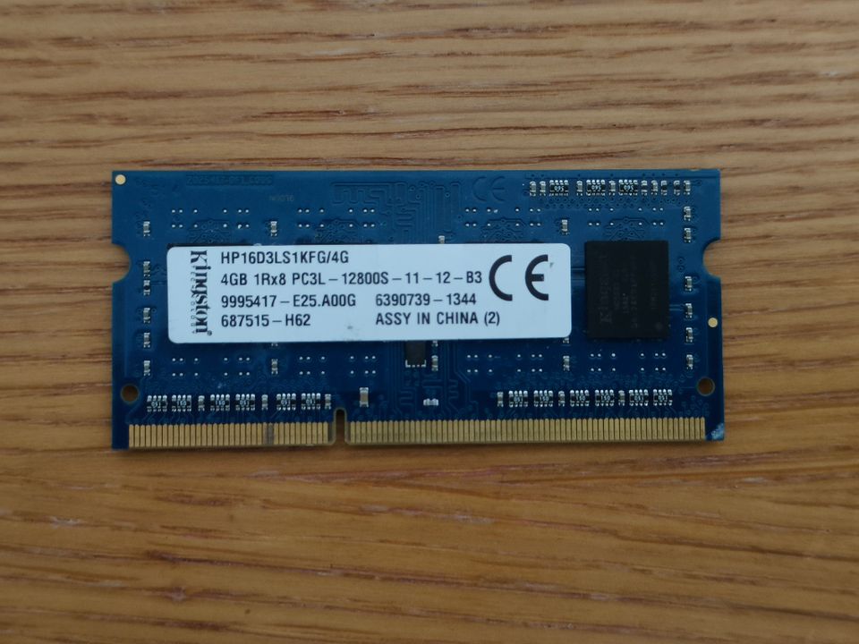 RAM 4GB läppäri