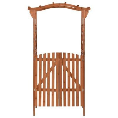 VidaXL Pergola portilla 116x40x204 cm täysi kuusi