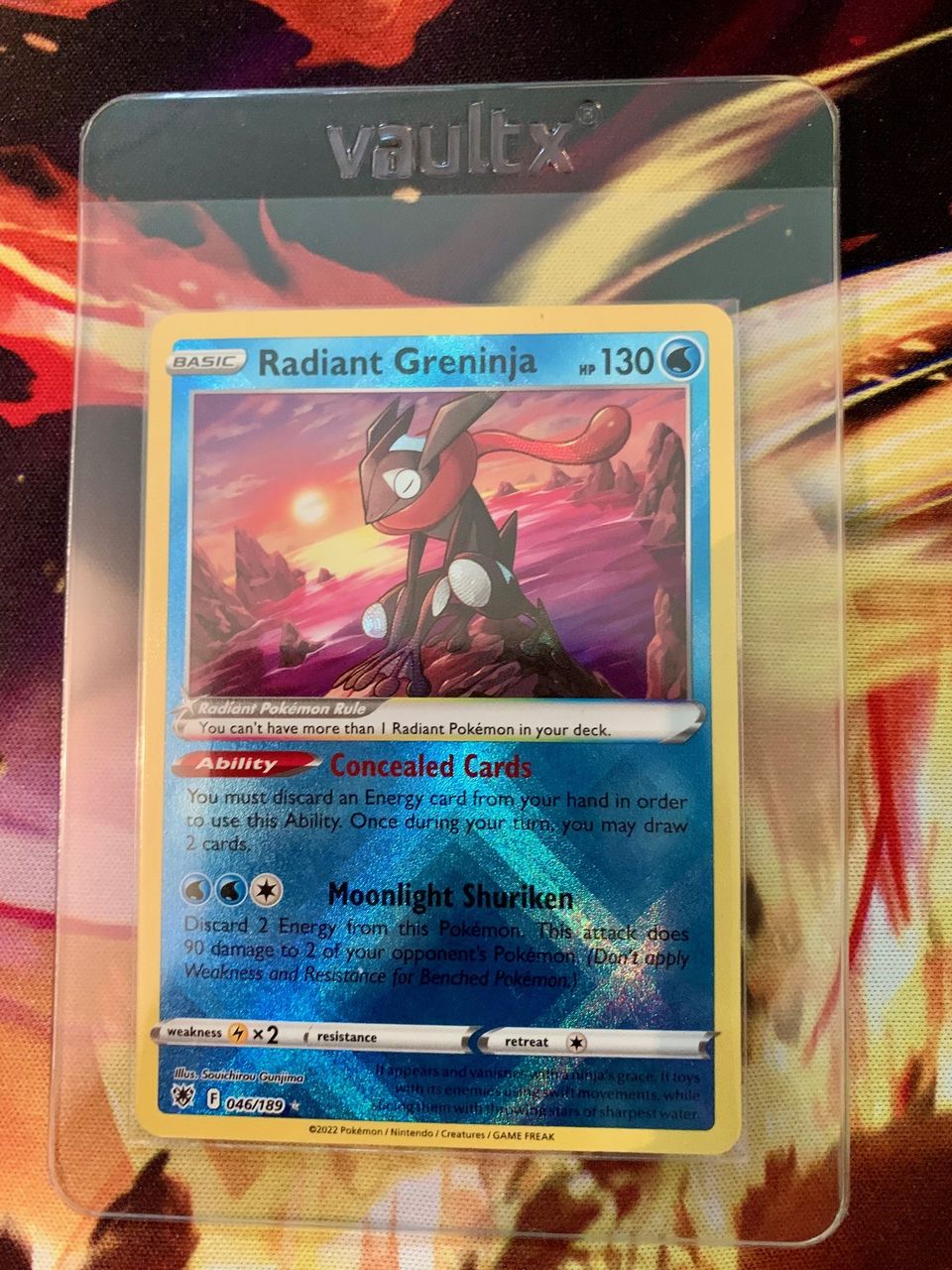 Radiant Greninja 046/189  (Pokemon TCG / Astral Radiance)