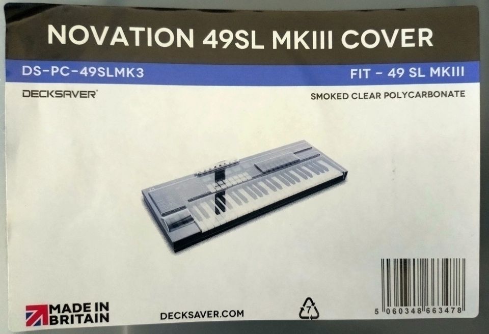 Decksaver Novation 49SL MKIII (uusi)