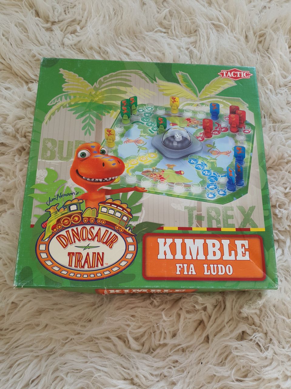 Kimble Fia Ludo lautapeli lapsille ja vanhemmille