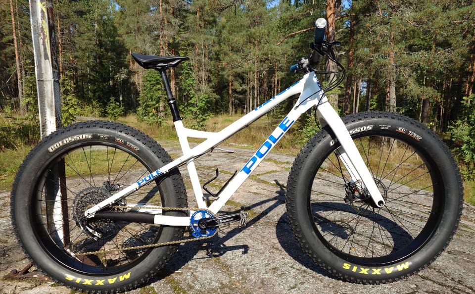 Fatbike Pole Taiga 27,5" kuitukiekoilla M