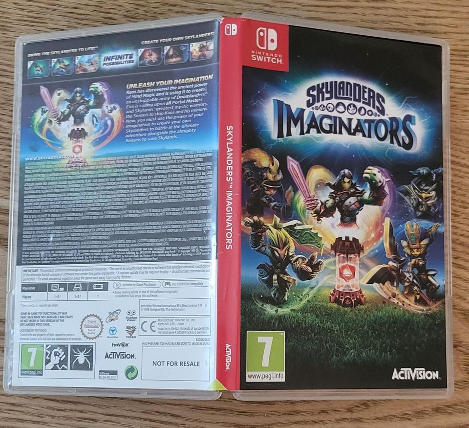 Skylanders Imaginators Nintendo Switch