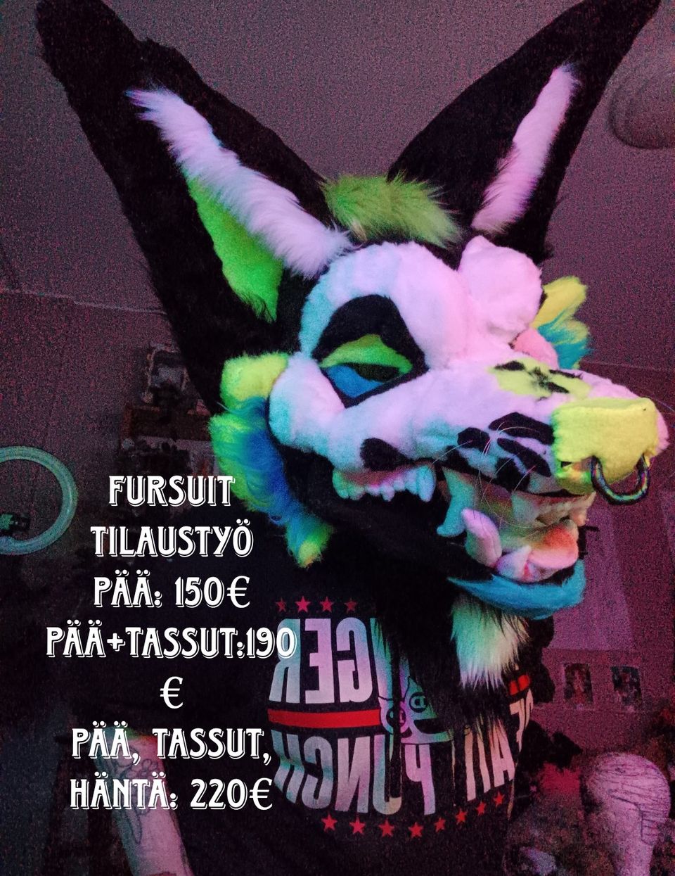 Fursuit tilaustyö