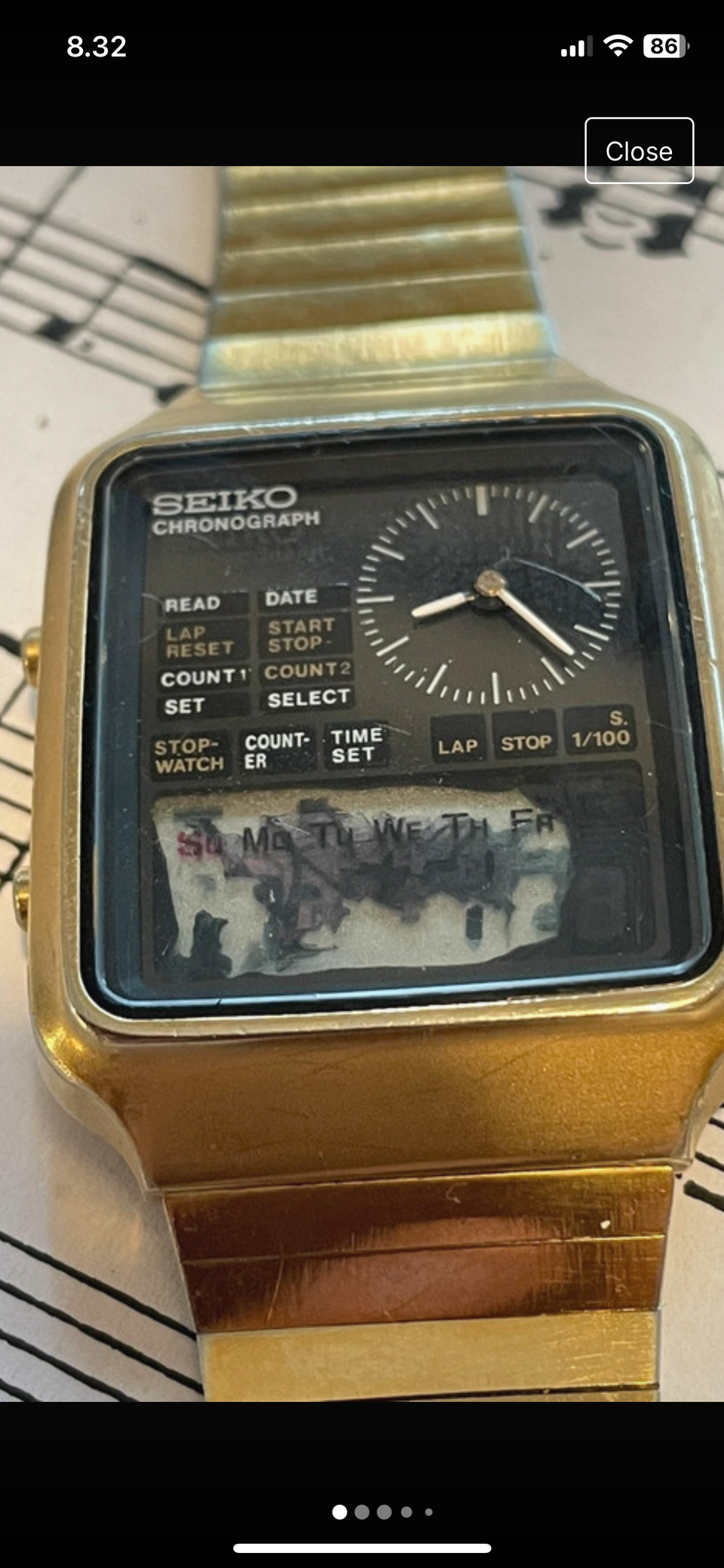 Seiko anadigi