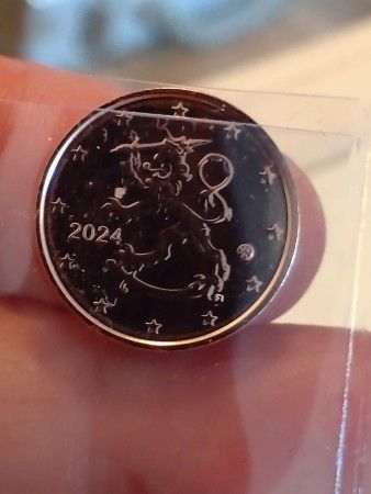 Suomi 2024. 2 euro cents BU