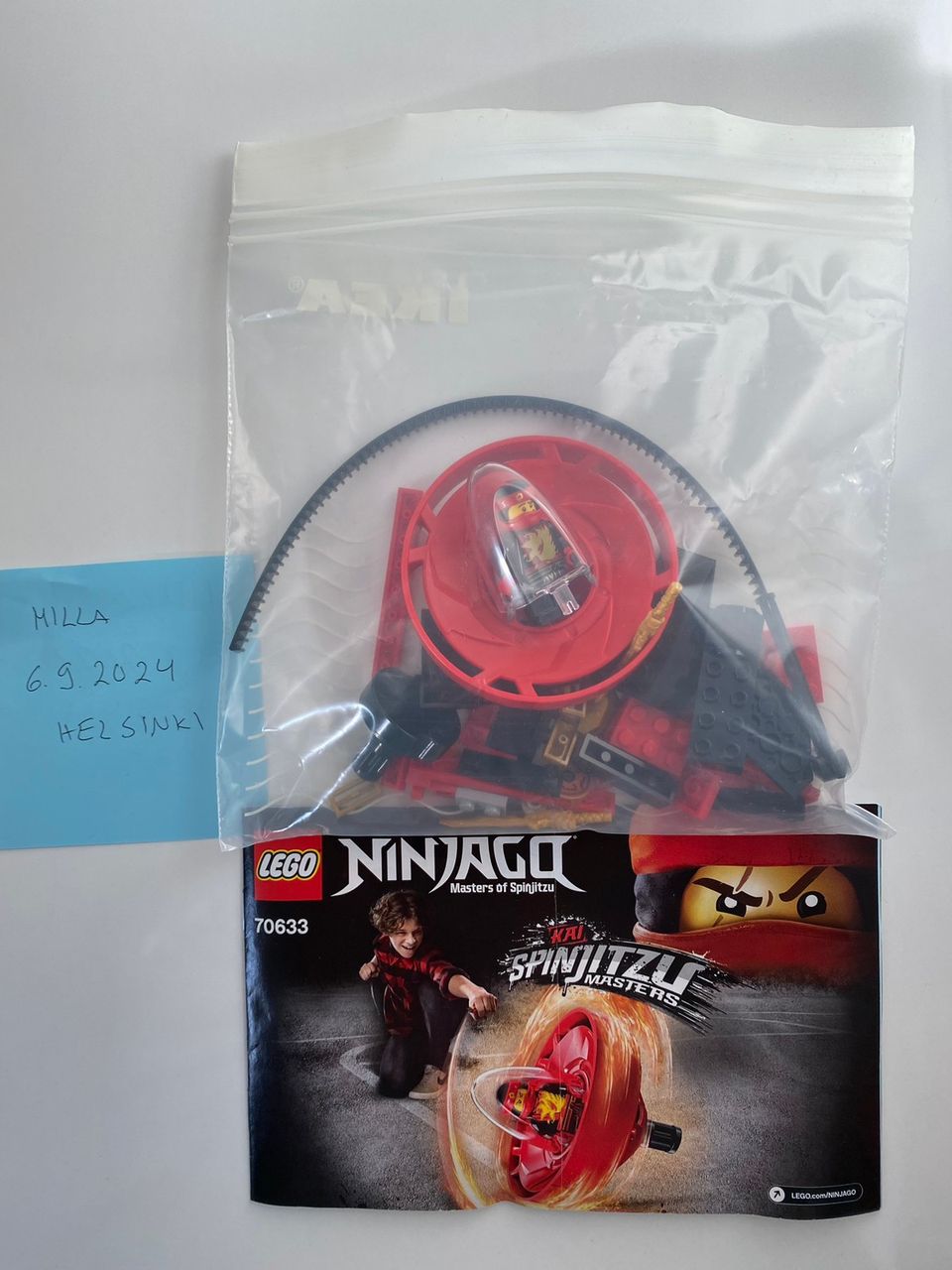 Lego Ninjago 70633 Kai – Spinjitzu Mestari